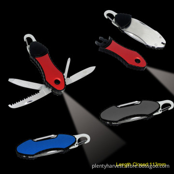Pocket Knife with Detachable LED Torch (#6158)